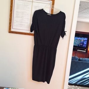 Ellen Tracy Black knit dress